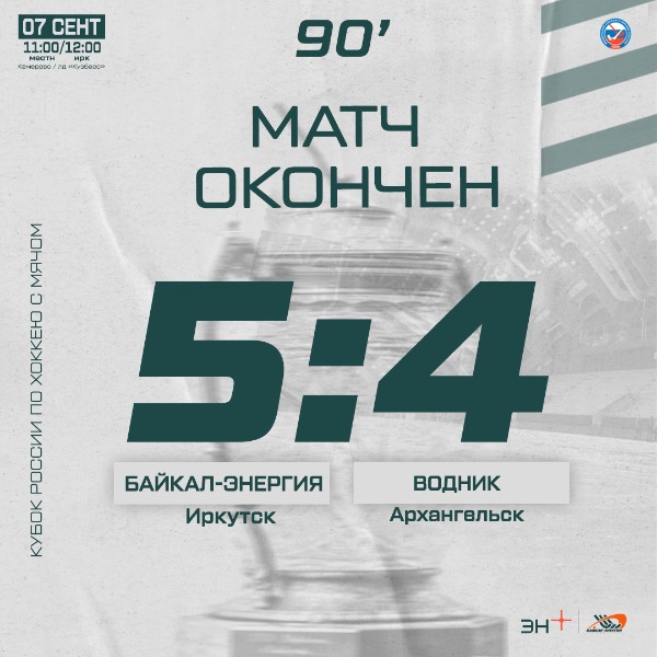 Вторая победа на Кубке России! 