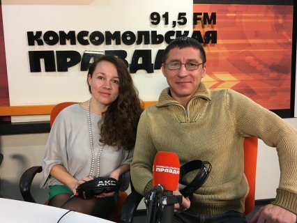 Николай Кадакин на радио &laquo;Комсомольская правда&raquo;