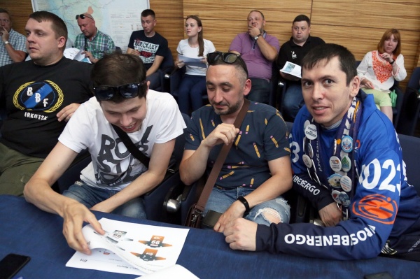 Встреча с болельщиками 3.07.2019. Фото Андрея Семакина
